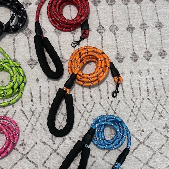 New dog leashes heavy duty nylon‎ rope reflective - Picture 5 of 6